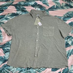 NWT Goodfellow & Co Olive Casual Button Down Shirt